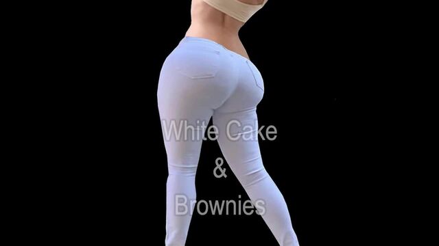white cake and brownies DOOKIE