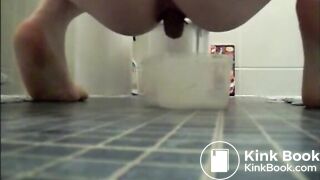 BBW shitting and eating shit