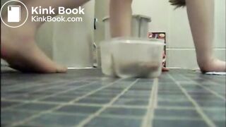 BBW shitting and eating shit