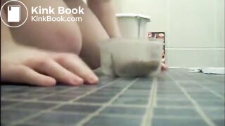 BBW shitting and eating shit