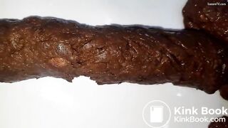HUGE LONG POO