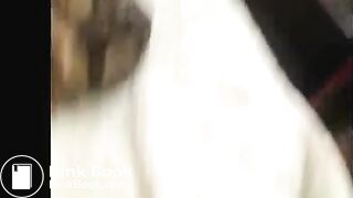 Latina brunette girl poops in hot solo