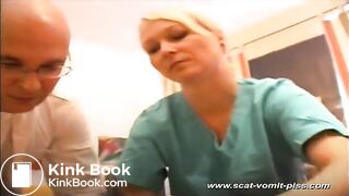 Two dirty bitches have fun with scat