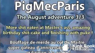 cake stuffed with shit
