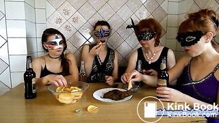 ModelNatalya94 - Morning Breakfast the four girls