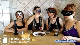 ModelNatalya94 - Morning Breakfast the four girls