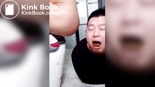 feeding the fat chinese pig