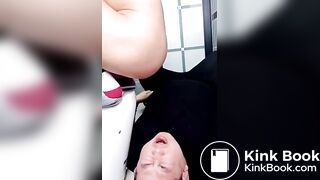 feeding the fat chinese pig
