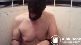 Femdom orders bite-by-bite shit feeding