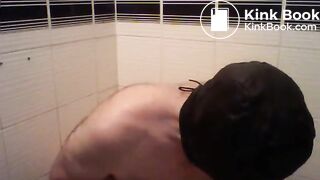 Femdom orders bite-by-bite shit feeding