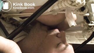 matt feeding his piggy