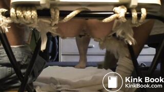 matt feeding his piggy