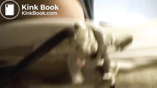 matt feeding his piggy