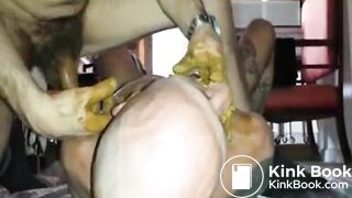 messy scat session