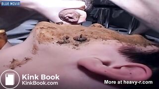 Man Fucks a Scat Babe's Shit Covered Face