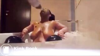 Big Tit Babe Fucked with Shit, Slapped and Bagged