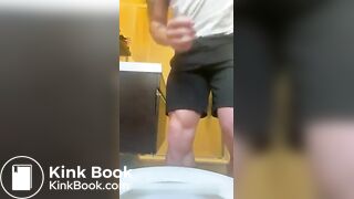 alpha man shitting