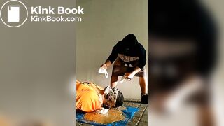 Faggot Used As A Toilet