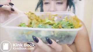Femdom Scat Salad