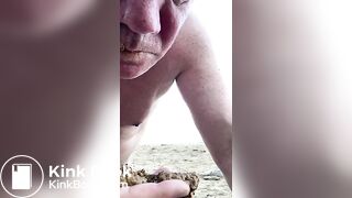 amsterdam male playing shitty games on agreek beac