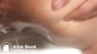 JM shitting and pissing during anal