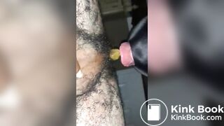 Fed from a hairy hood ass