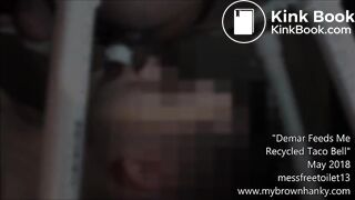 feeds me recycled taco bell