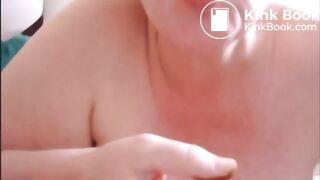 GILF Eating Her Own Shit