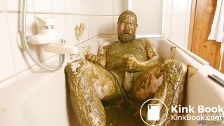 Testing a bag full with cowshit