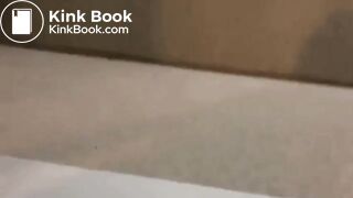 brunette shitting with her legs wide open