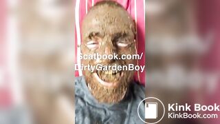 Scat boy eating shit