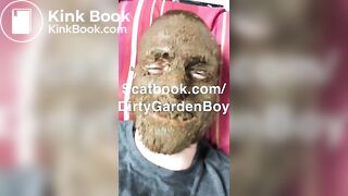 Scat boy eating shit