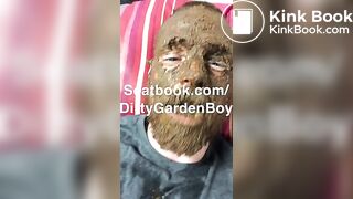 Scat boy eating shit