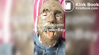 Scat boy eating shit