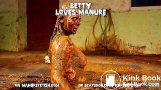 Girl submerges completely in shit
