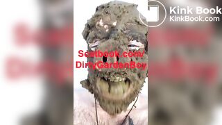 Scat pig eating shit