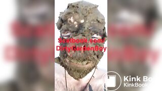 Scat pig eating shit