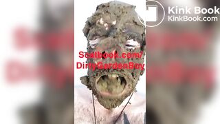 Scat pig eating shit