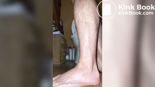 Cute Hot Man Shitting