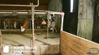 Wicked Betty in the manure channel - sexmachine