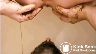 Shit in her mouth