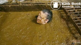 Betty submerges completely in shit