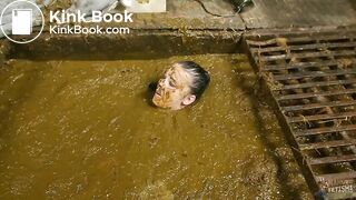 Betty submerges completely in shit
