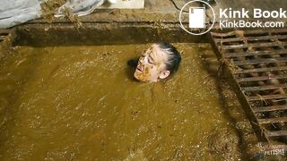 Betty submerges completely in shit