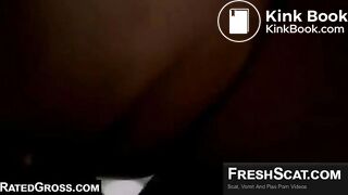 Girl Gets Fucked In The Ass And Cleans Off His Shitty Cock With Scat Blowjobmp4