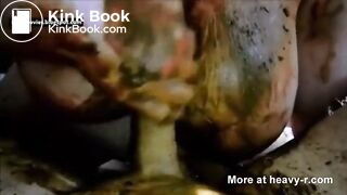 Scat Tit Fuck and Hand Job