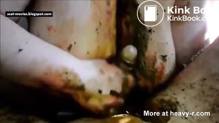 Scat Tit Fuck and Hand Job