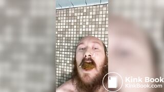 Public shit feeding