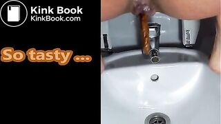 Fresh and tasty shit and pee