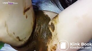 Scat packed pussy
